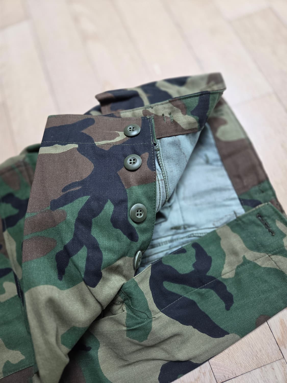 미군 우드랜드 BDU 전투복바지.새제품.S.R 상품이미지4