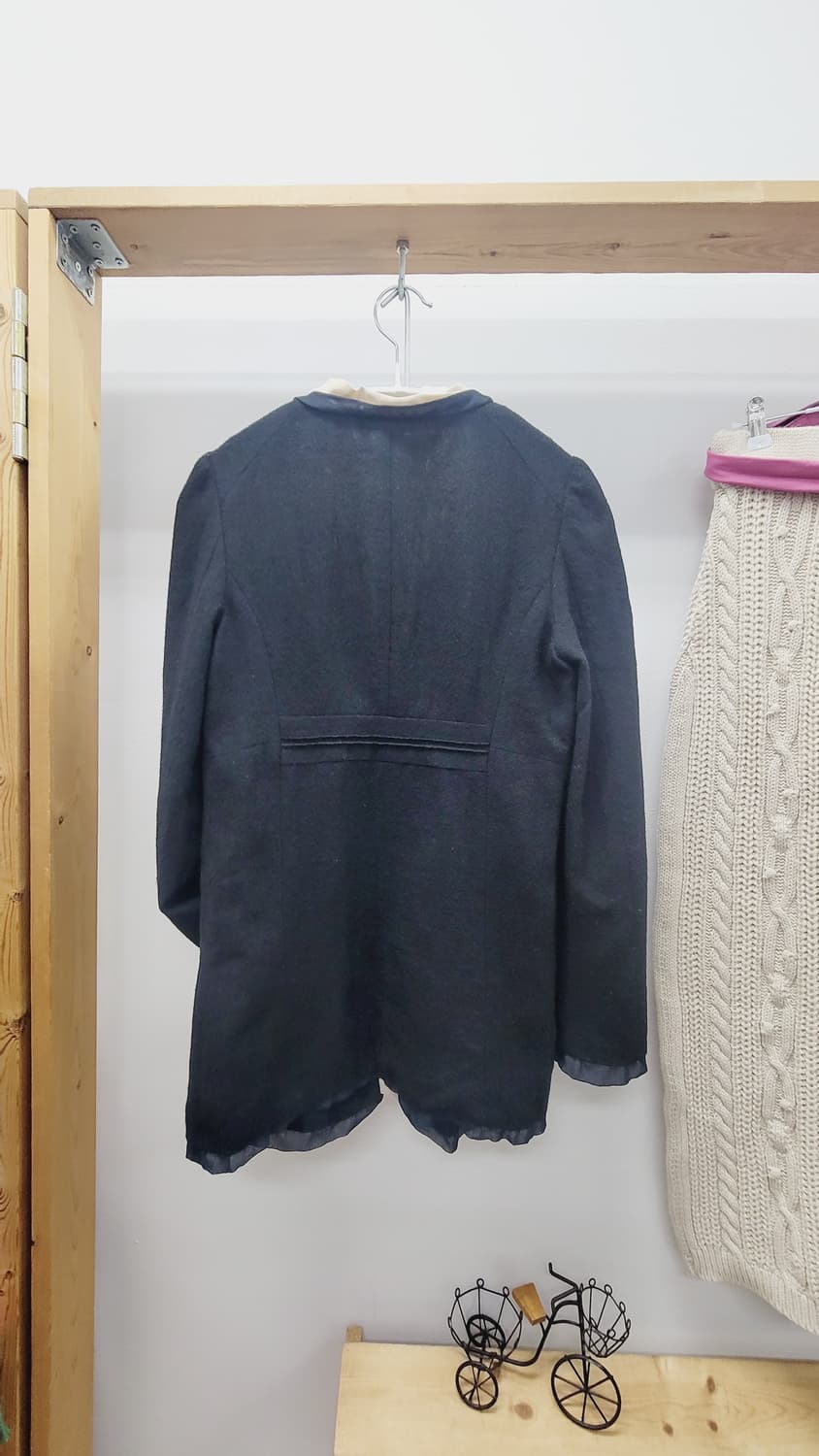 시스템 실크 프릴 가디건 자켓 상품이미지7