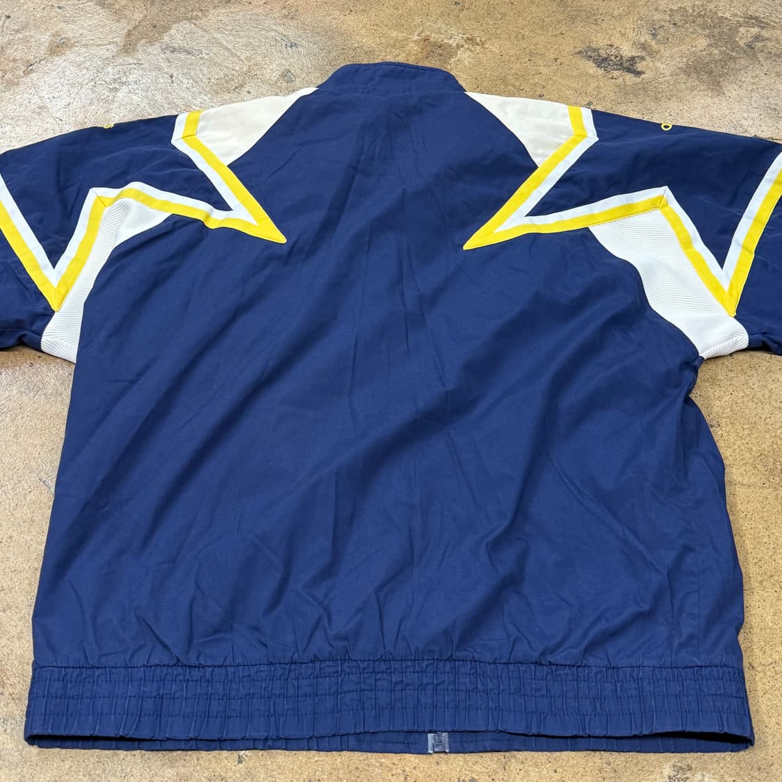 [정품/95] 아디다스 네이비 옐로우 바람막이 b8 상품이미지4