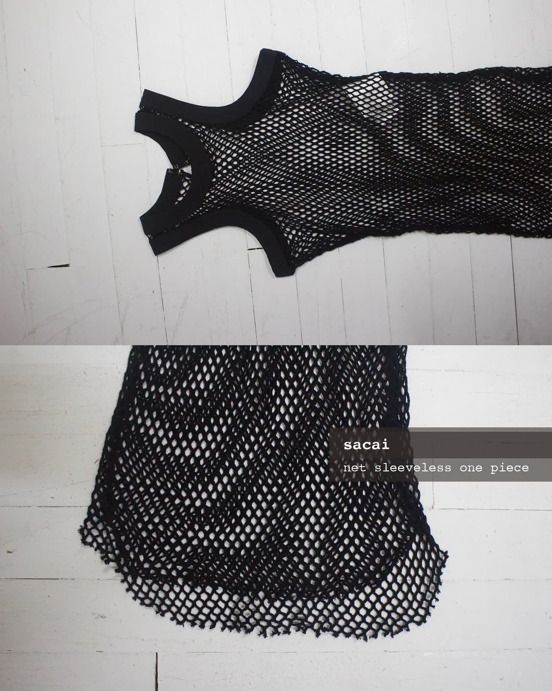 net sleeveless one piece 상품이미지5