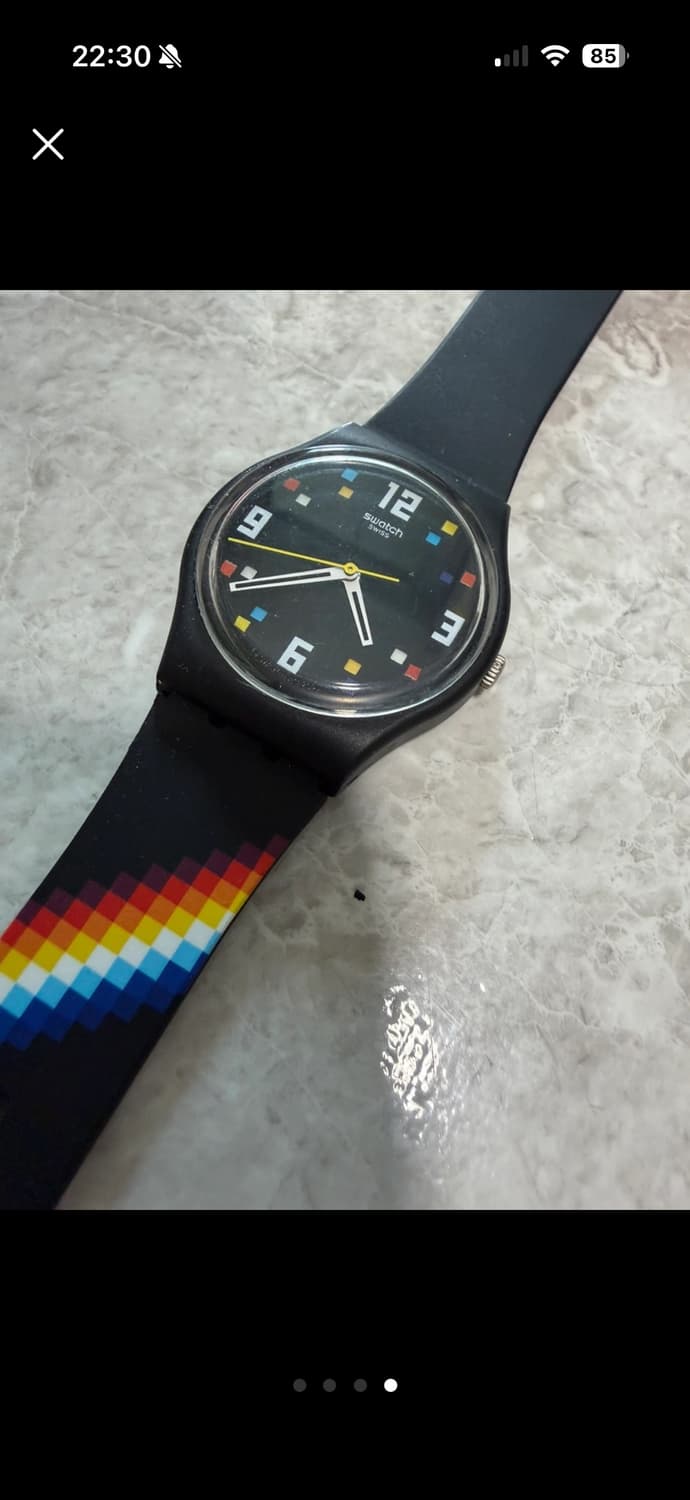 swatch 스와치 픽셀 디자인 시계 판매합니다 상품이미지4