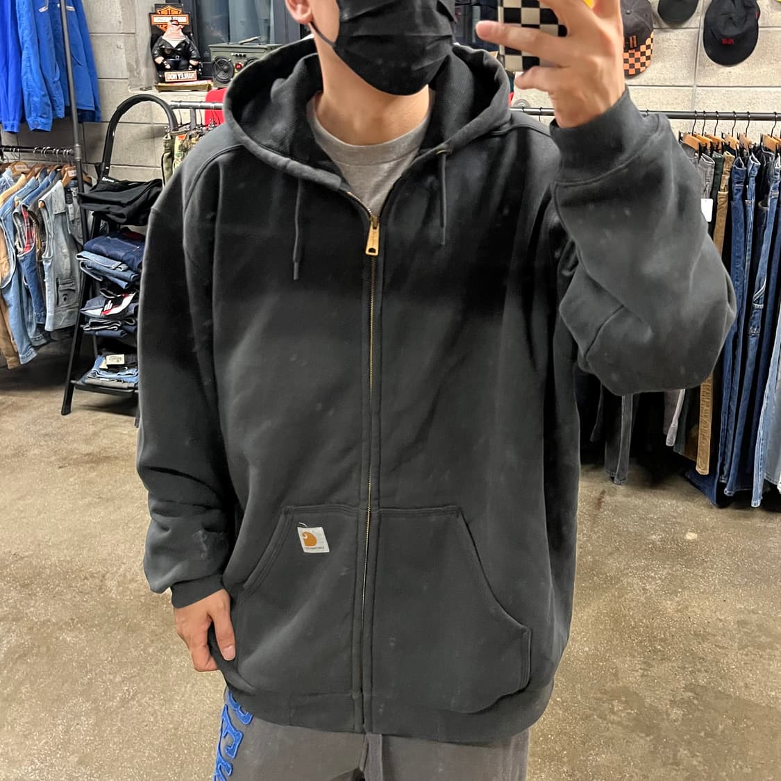 Carhartt 써멀 후드 집업 (110-115) 상품이미지5