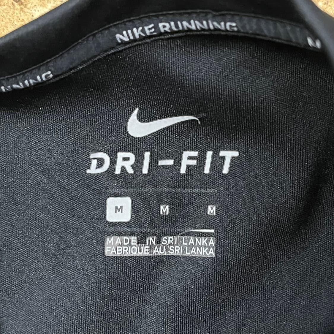 [정품/M] 나이키 드라이핏 트레일 블랙 긴팔티 b16 상품이미지5