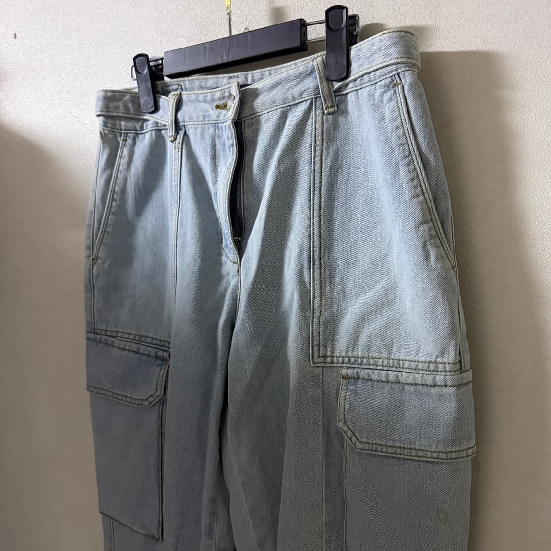 준지 남성 데님 조거 카고 팬츠 40 (남성 31-32정도) 상품이미지7