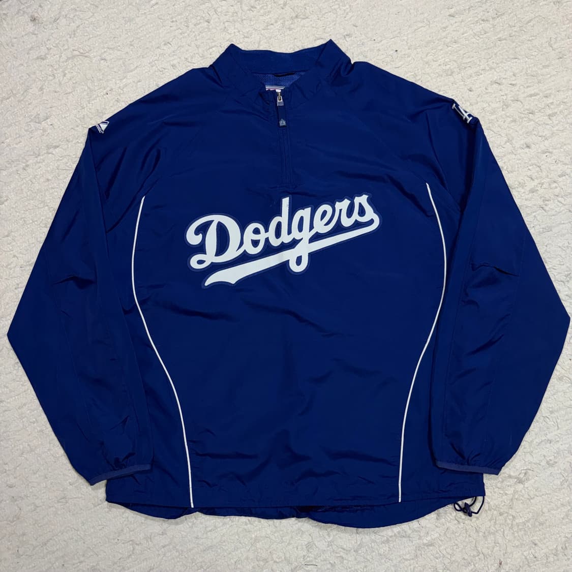 Majestic LADodgers Authentic Windbreaker 상품이미지6