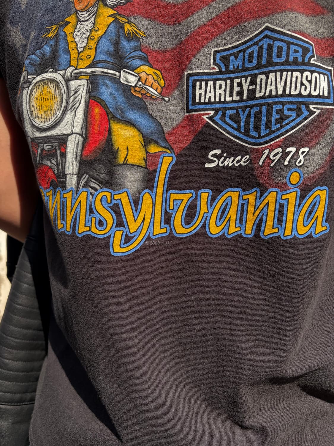 00’s Harley Davidson Valley Forgue faded 상품이미지4