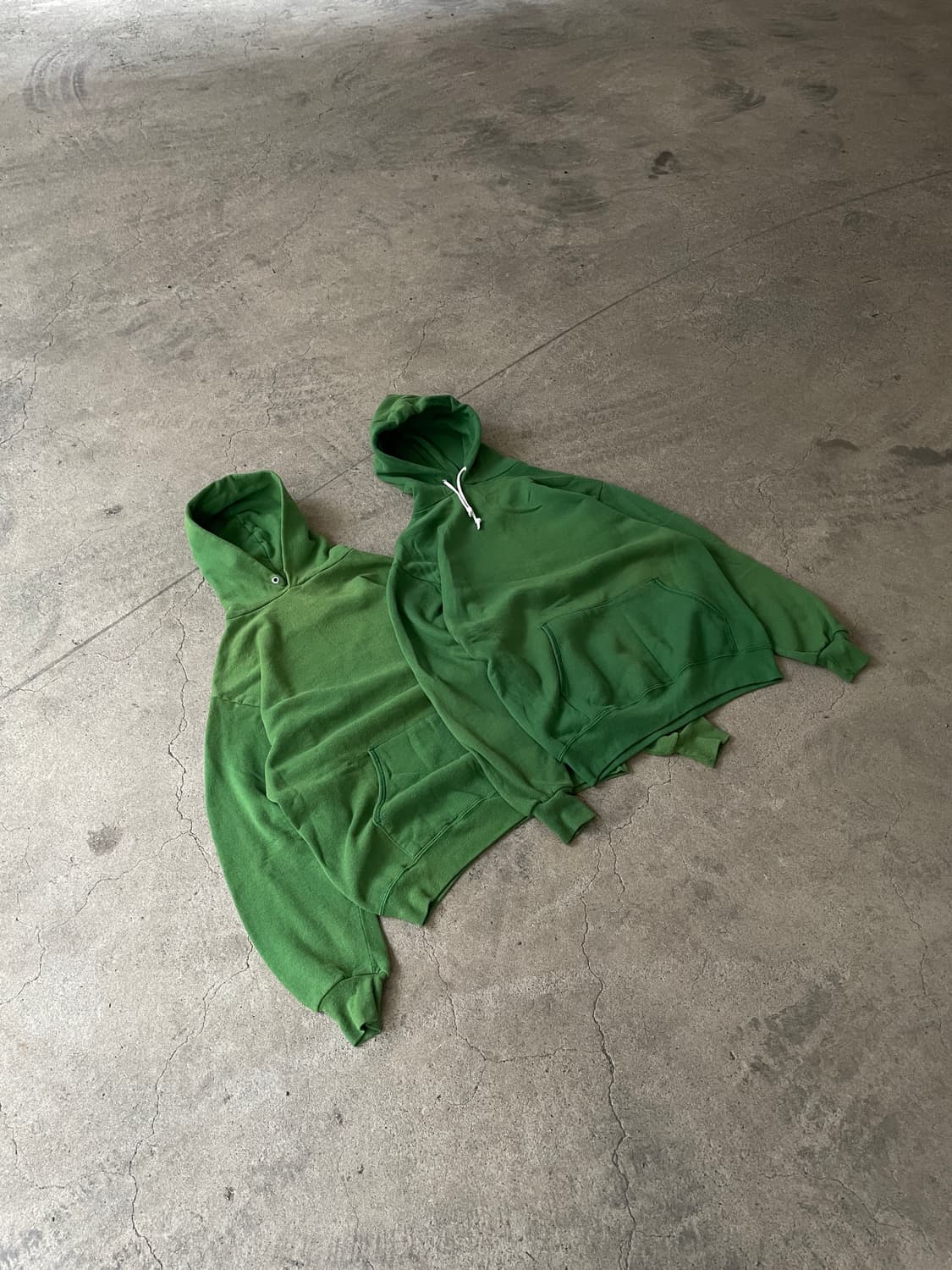 80s~ Mid 90s Jerzees Green 50/50 Hoodie 상품이미지1