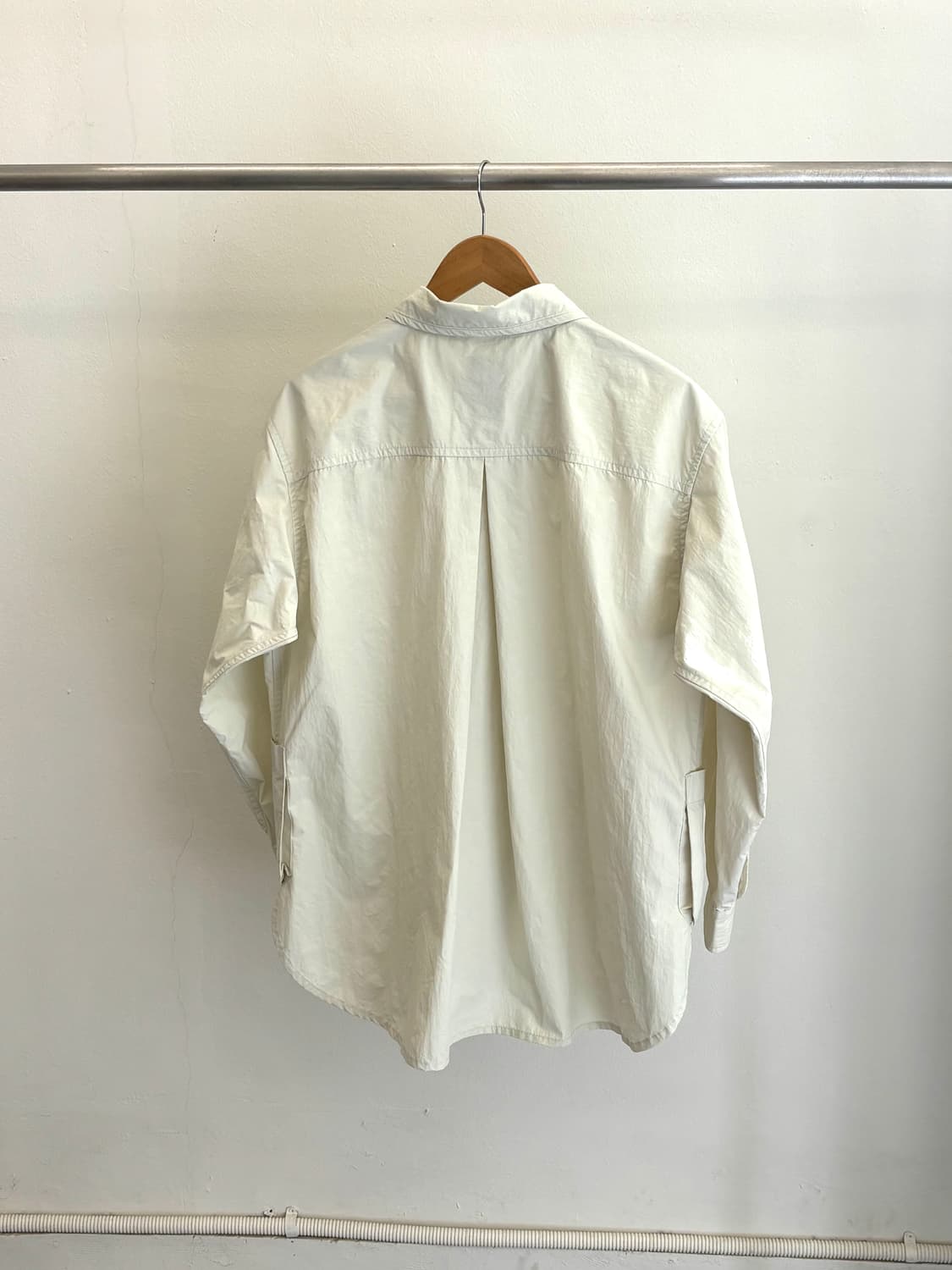 단톤 나일론 스냅버튼 셔츠 36 상품이미지4