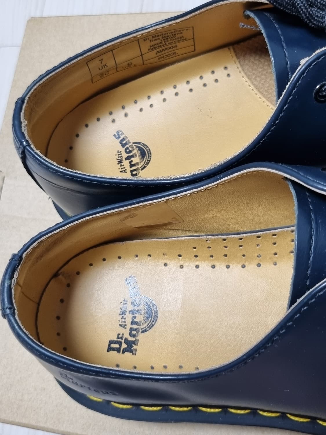 닥터마틴 1461 네이비 UK7 상품이미지7