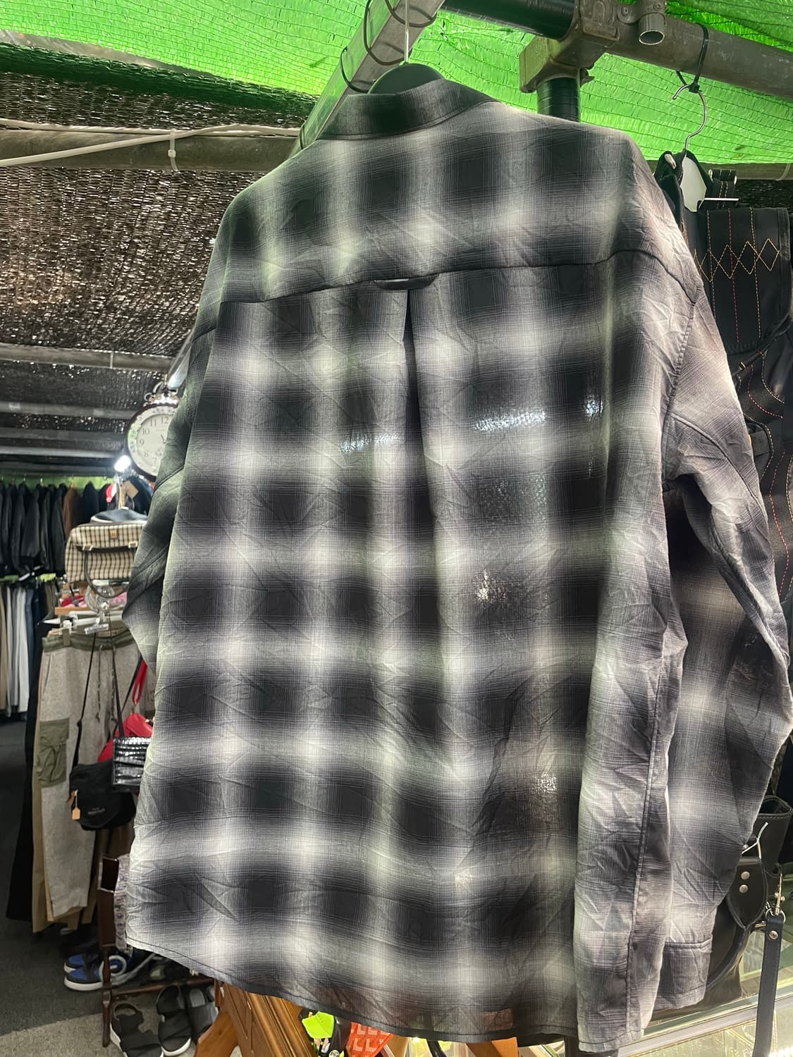 폴리테루 체크셔츠(사이즈4, 110) 상품이미지4