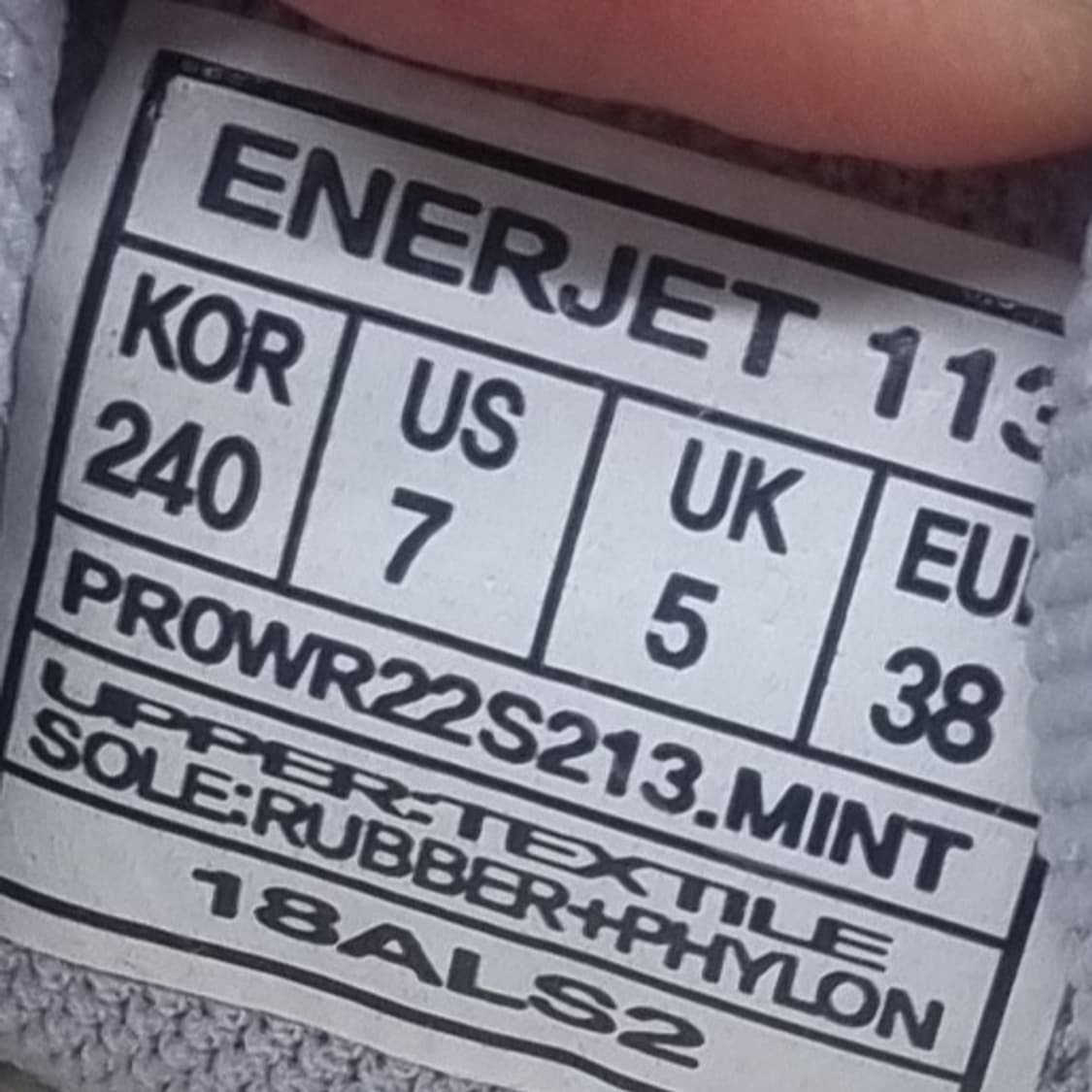 프로스펙스 에너젯 113  여성런닝화240  상품이미지6