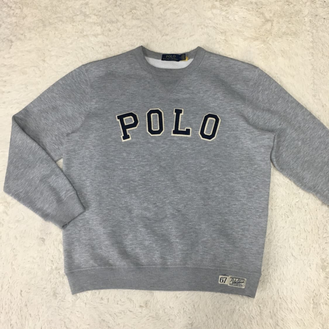 폴로 여성 빅로고 맨투맨 CC31 상품이미지1