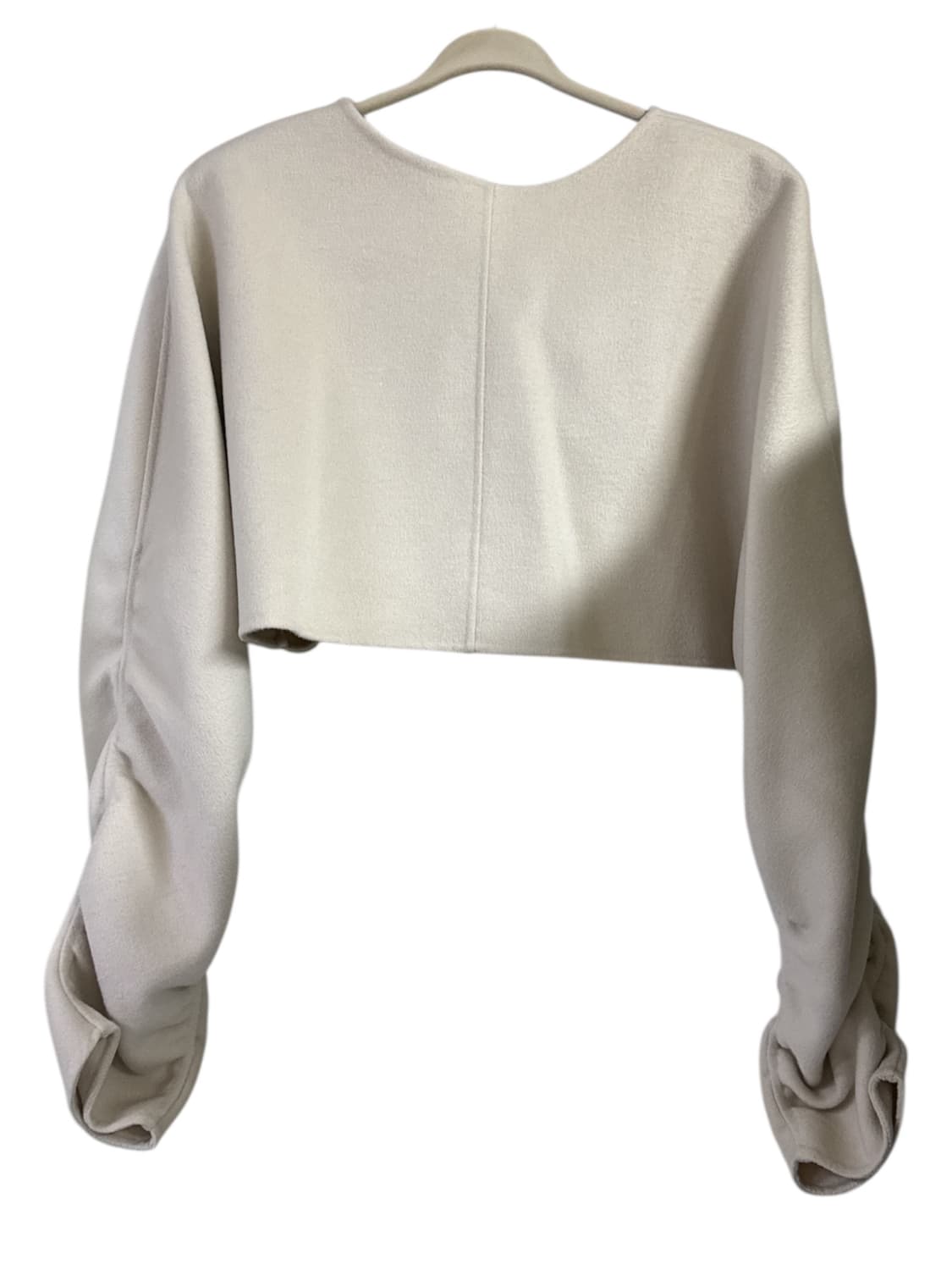 코스 오픈백 볼레로 울 자켓 아이보리 상품이미지2