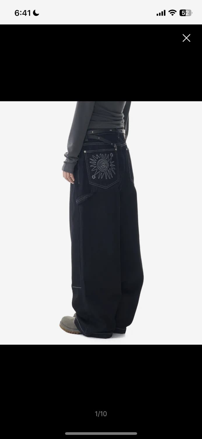 아캄 니들워크 카펜터 데님 사이즈 2 상품이미지1