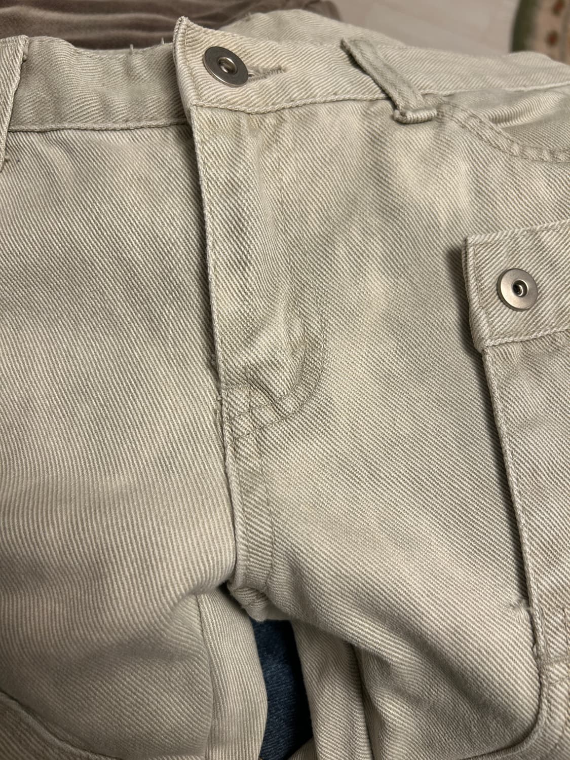 OJOS 오호스 더블 웨이스트 데님팬츠 상품이미지6