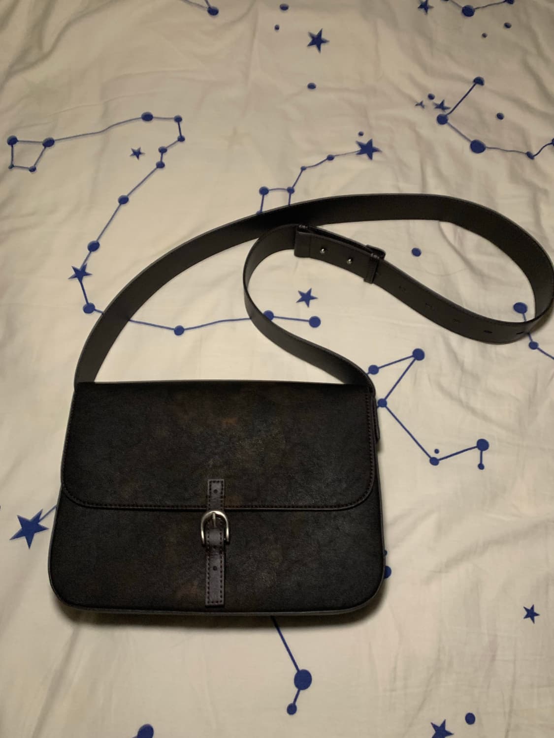 도프제이슨 빈티지 스몰 메일백 다크브라운 상품이미지1