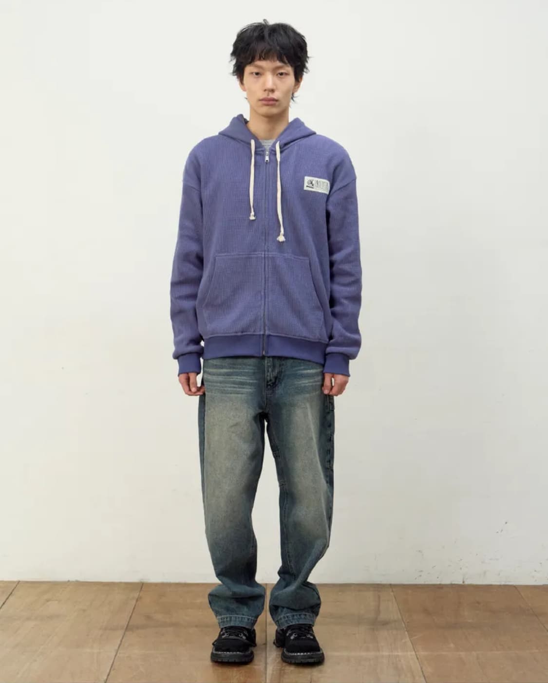 ETCE 이티씨이 와플 후드집업 M 상품이미지3