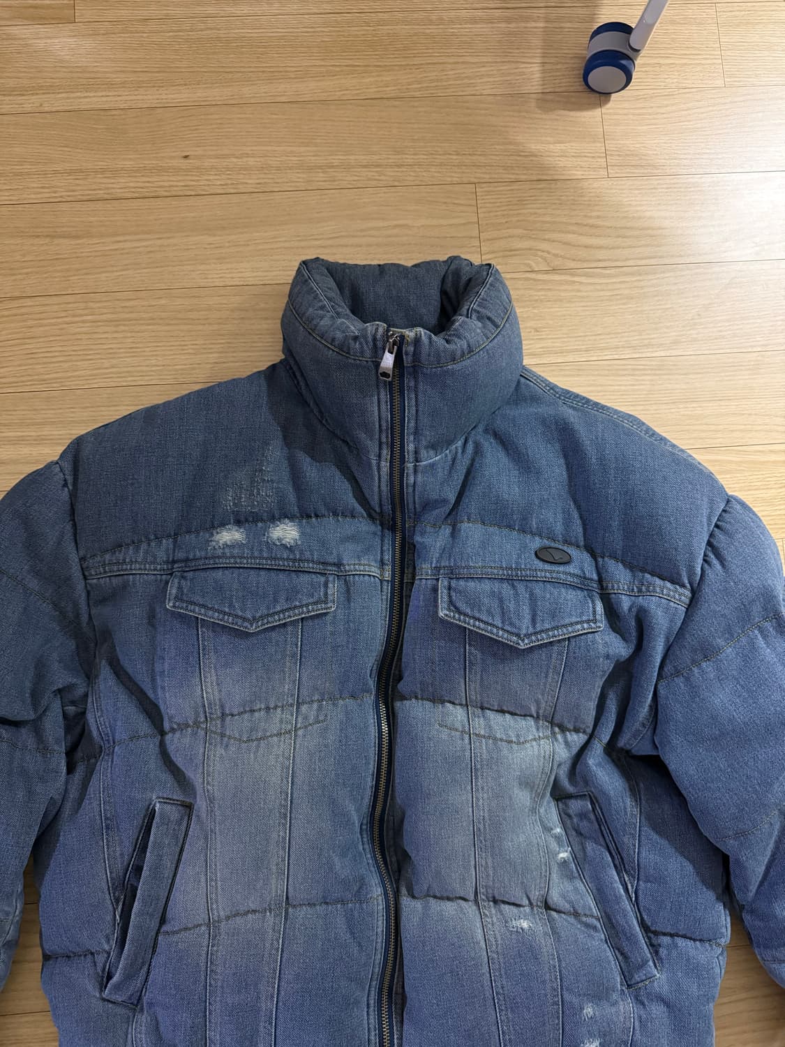 아더에러 Nox puffer 패딩 데님 L 상품이미지4