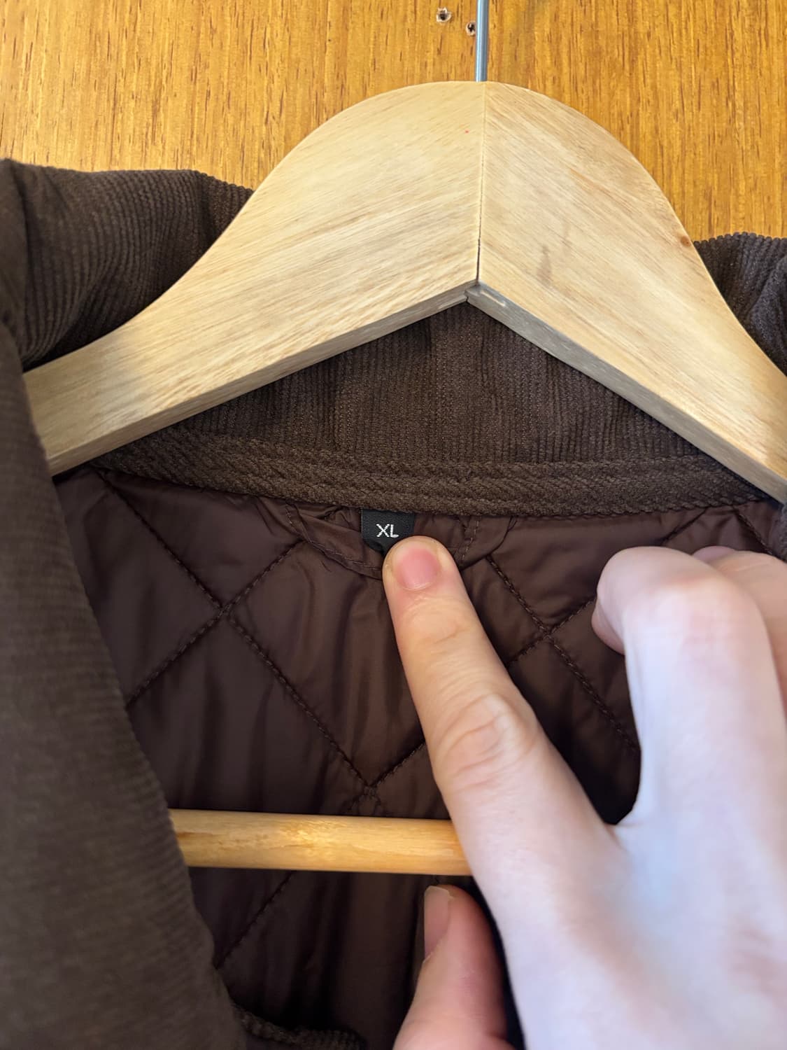 무인양품 브라운 퀼팅자켓 상품이미지3