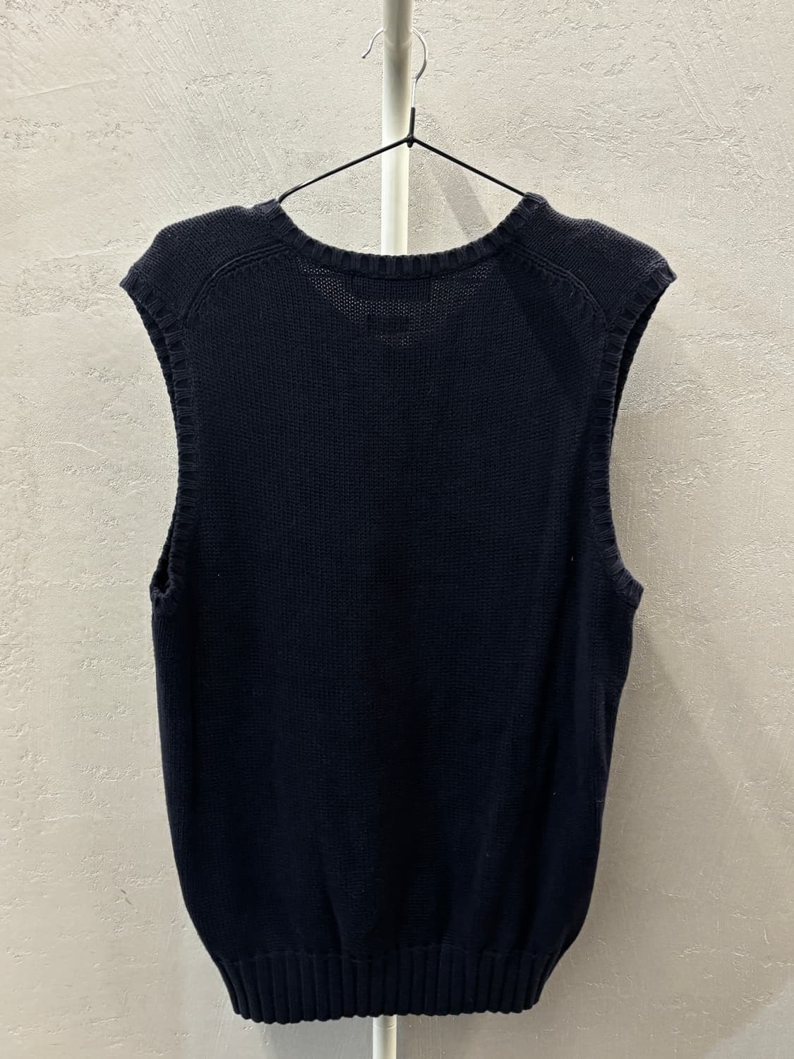 폴로 랄프로렌 니트 조끼 네이비 S 상품이미지7