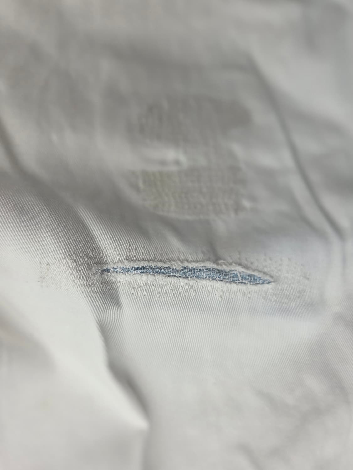 폴로 랄프로렌 디스트레스트 화이트 팬츠 상품이미지2