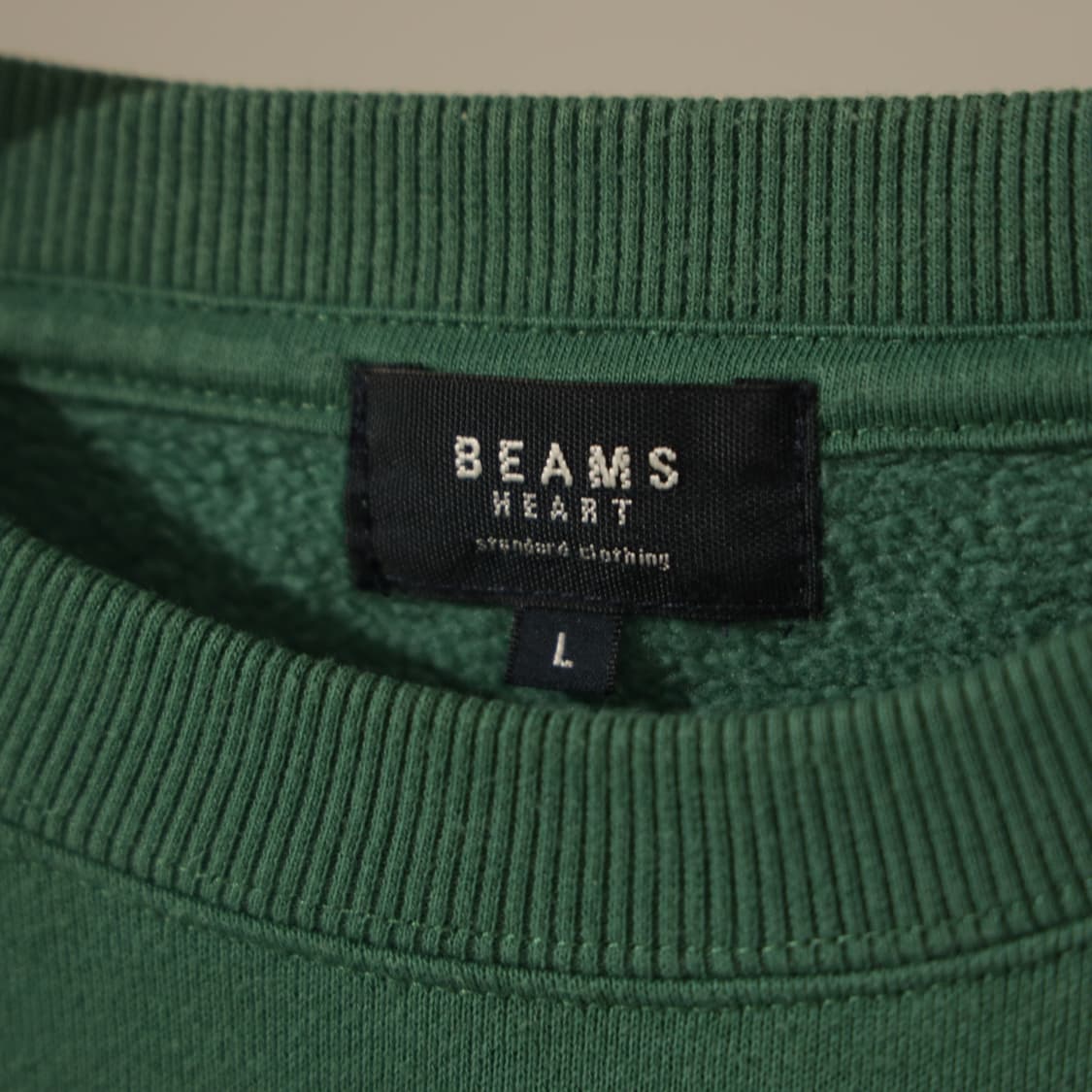 빔즈 하트 MUNFORD 로고 기모 스웻 상품이미지6