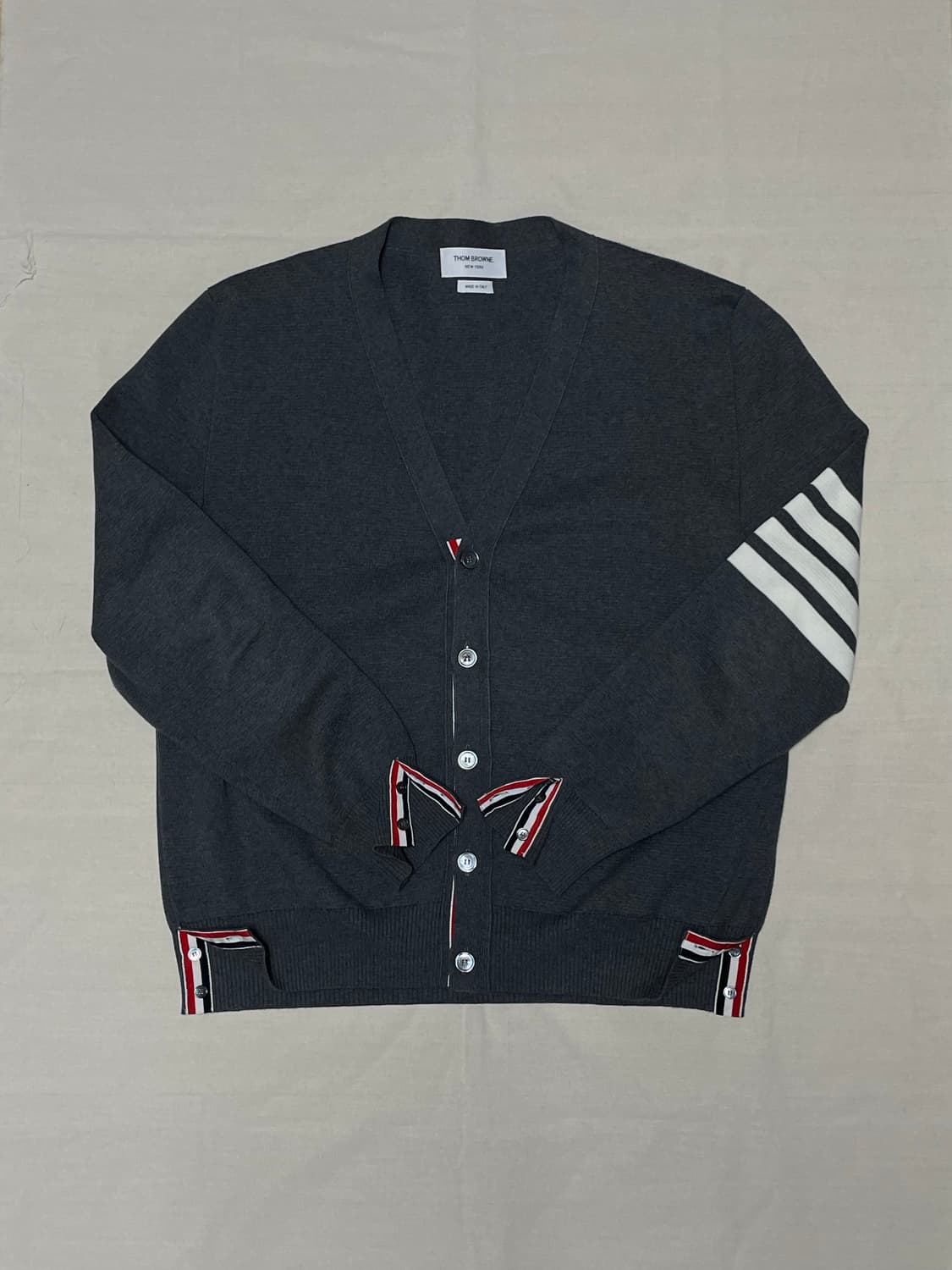 톰브라운 밀라노 스티치 가디건 5사이즈 상품이미지1