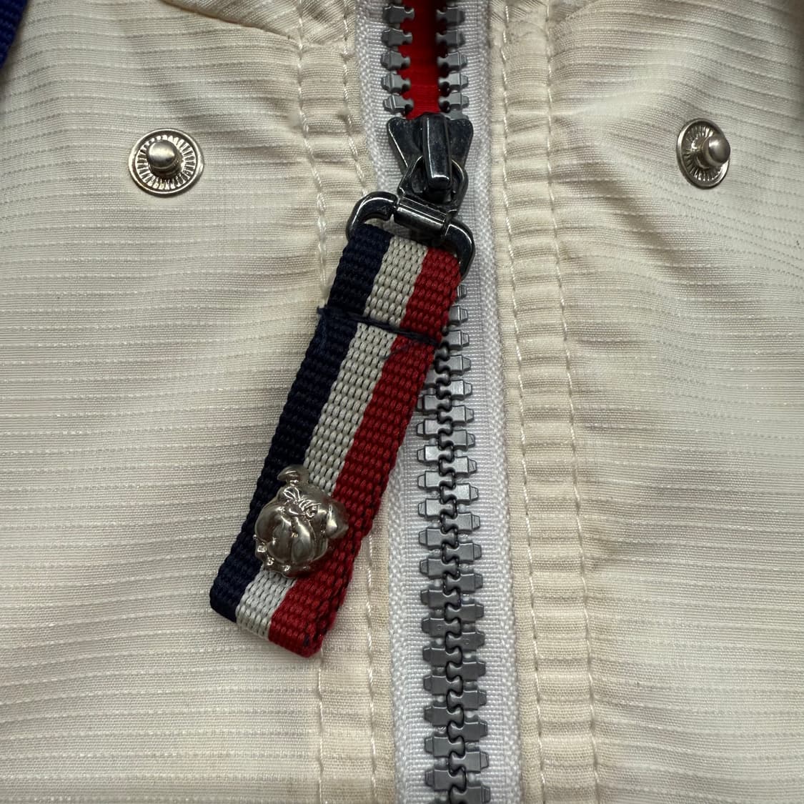 [정품/L] 엘레쎄 불독 후드 바람막이 화이트 b8 상품이미지8