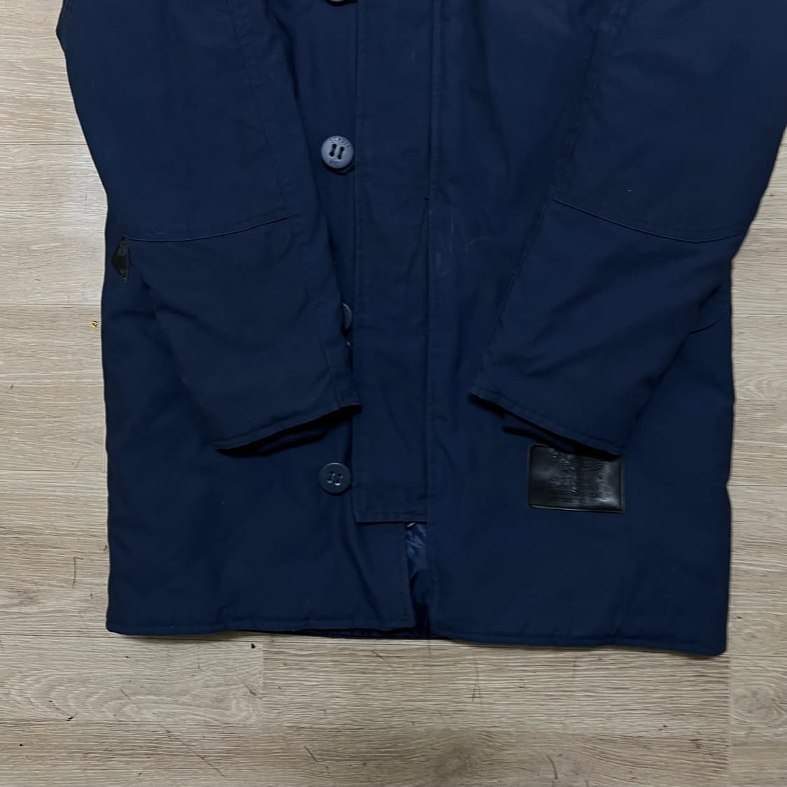 쇼트 USA 밀리터리 N3B 개파카 야상점퍼 [네이비] S/90 상품이미지3