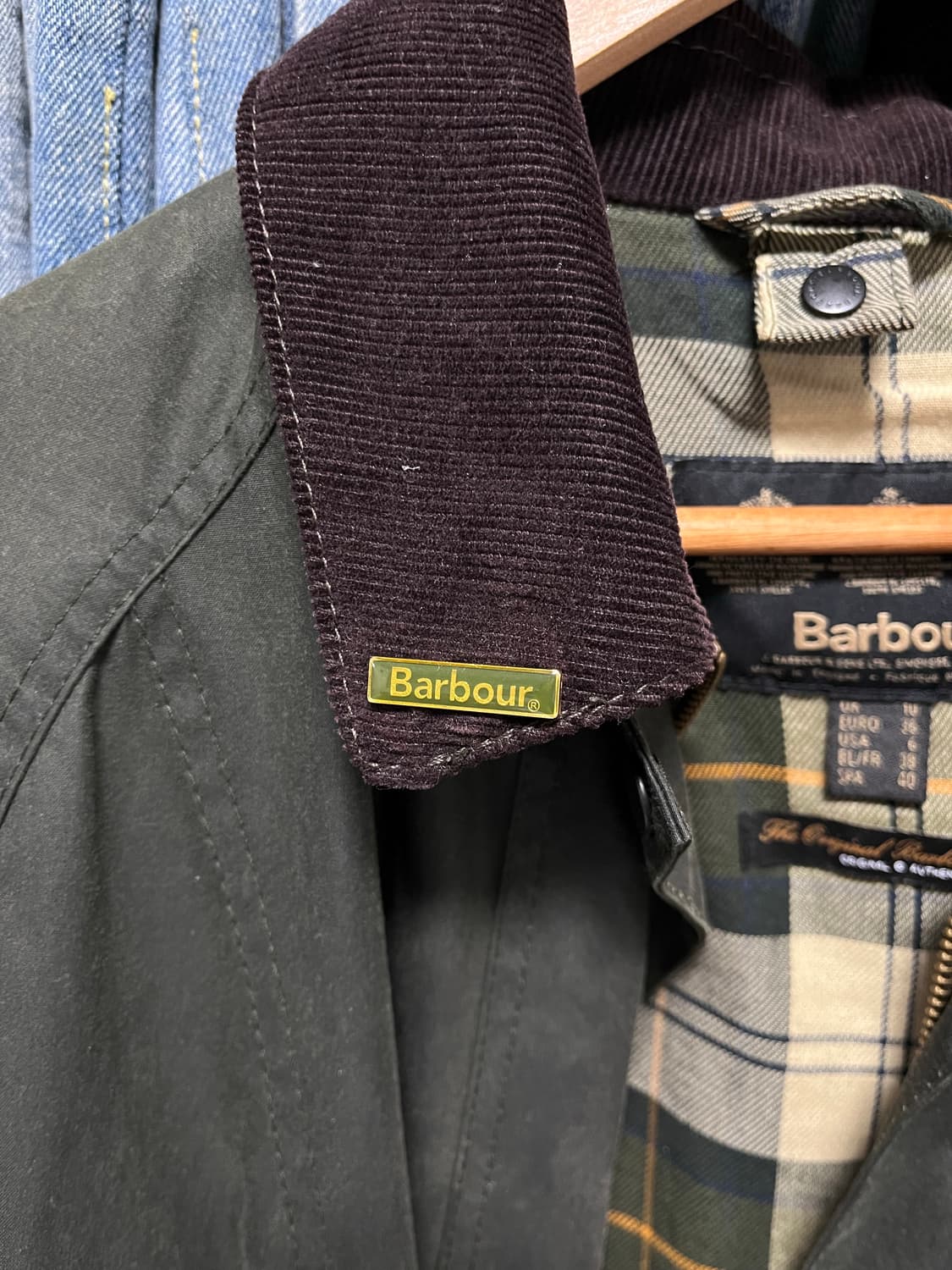 바버 비드넬 세이지 uk10 상품이미지2