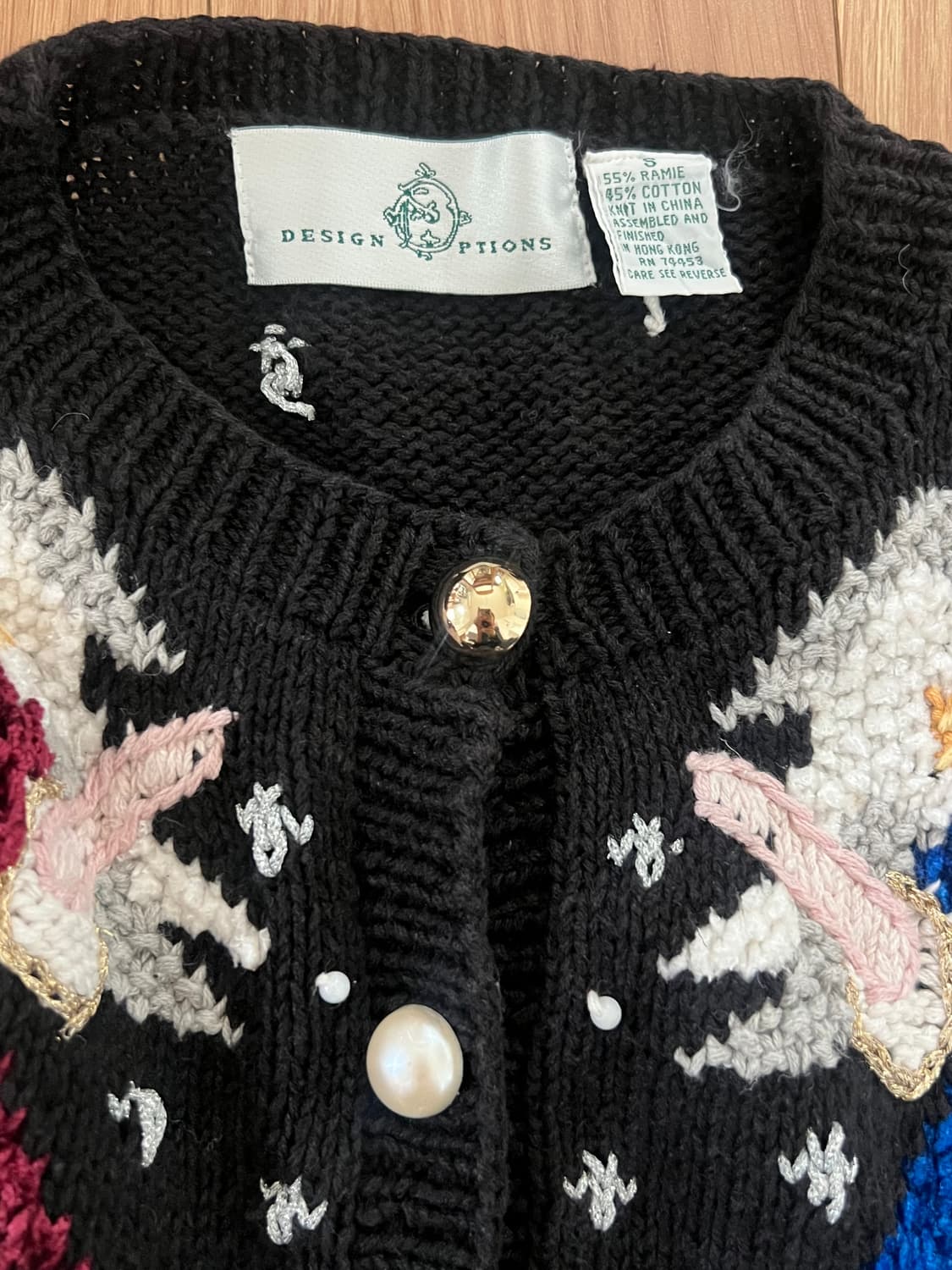 빈티지 자수 가디건 상품이미지6