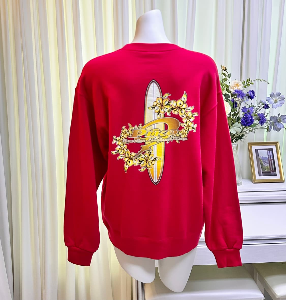 피코 프린팅 맨투맨 티셔츠 상품이미지2