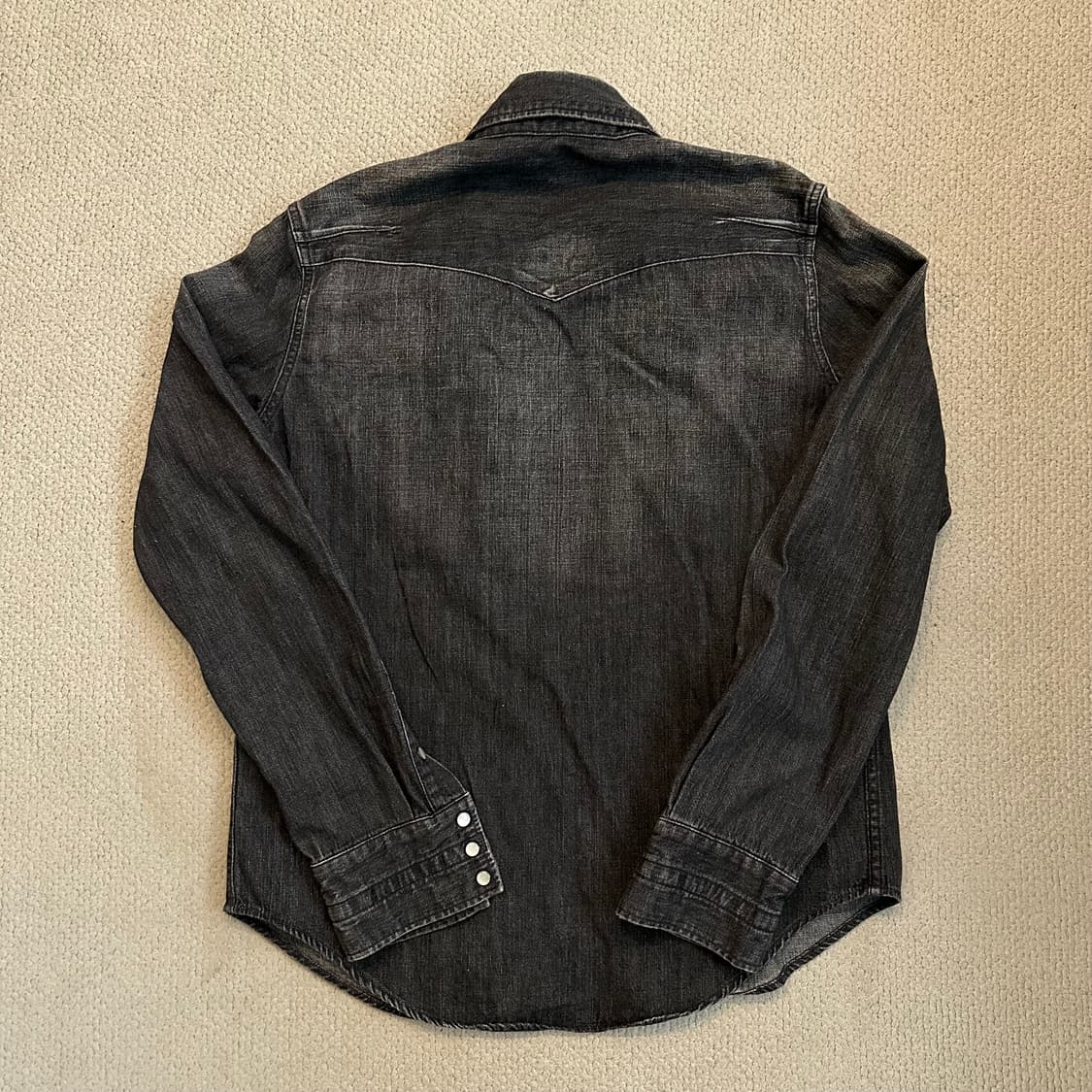 넘버나인 07AW 웨스턴 데님 셔츠 상품이미지7