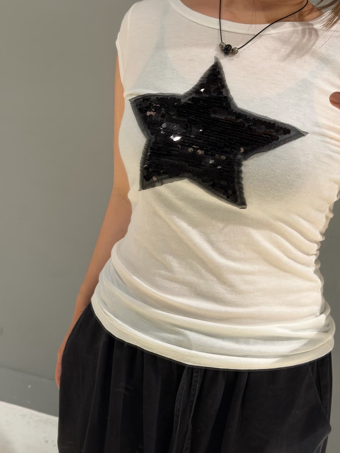 spangle star point top 상품이미지4