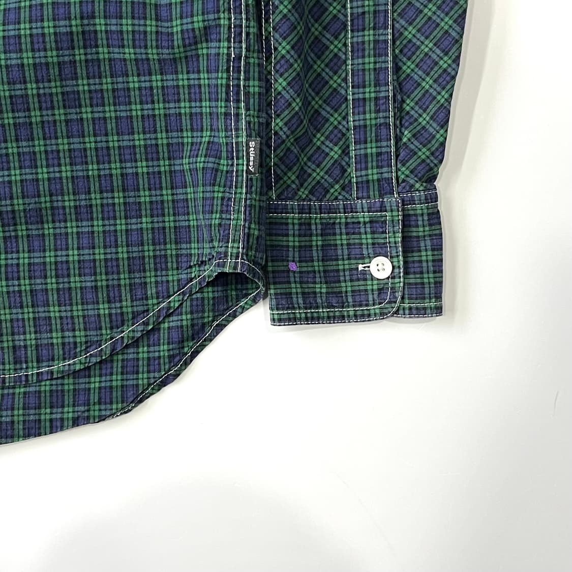 [93] Stussy 스투시 체크 셔츠 상품이미지4