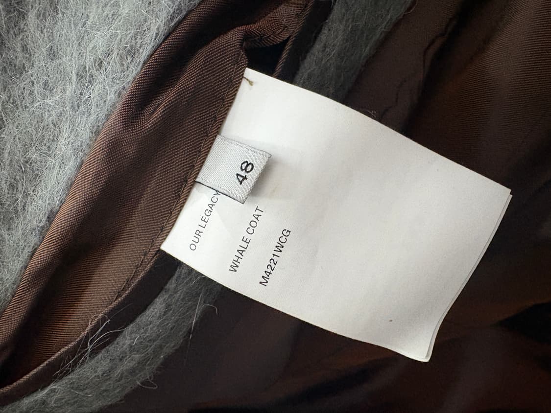 TTF✳️아워레가시 모헤어 웨일 코트 48 상품이미지8