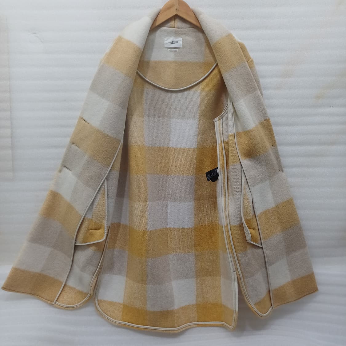 이자벨마랑 가브리엘 울 롱 코트 여성 36 S M 편함 사랑봉봉 상품이미지3