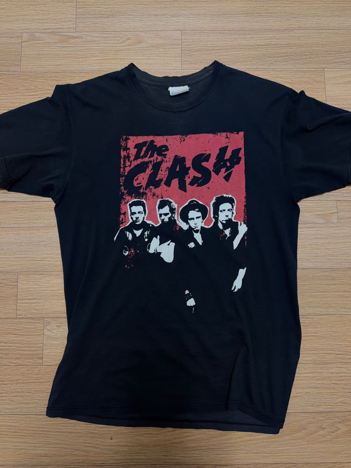 THE CLASH 밴드티, 오리지널. USA 상품이미지2