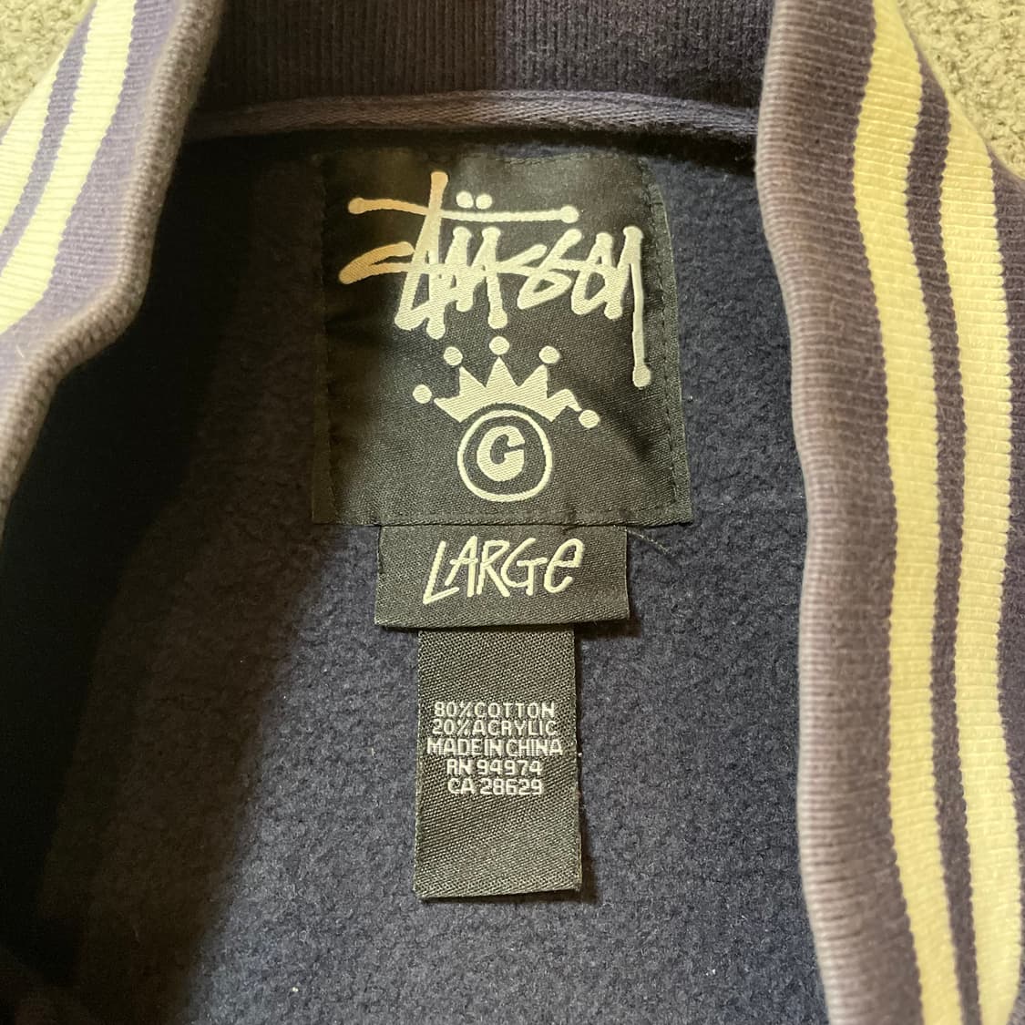 스투시 코튼 스타디움 자켓 상품이미지3