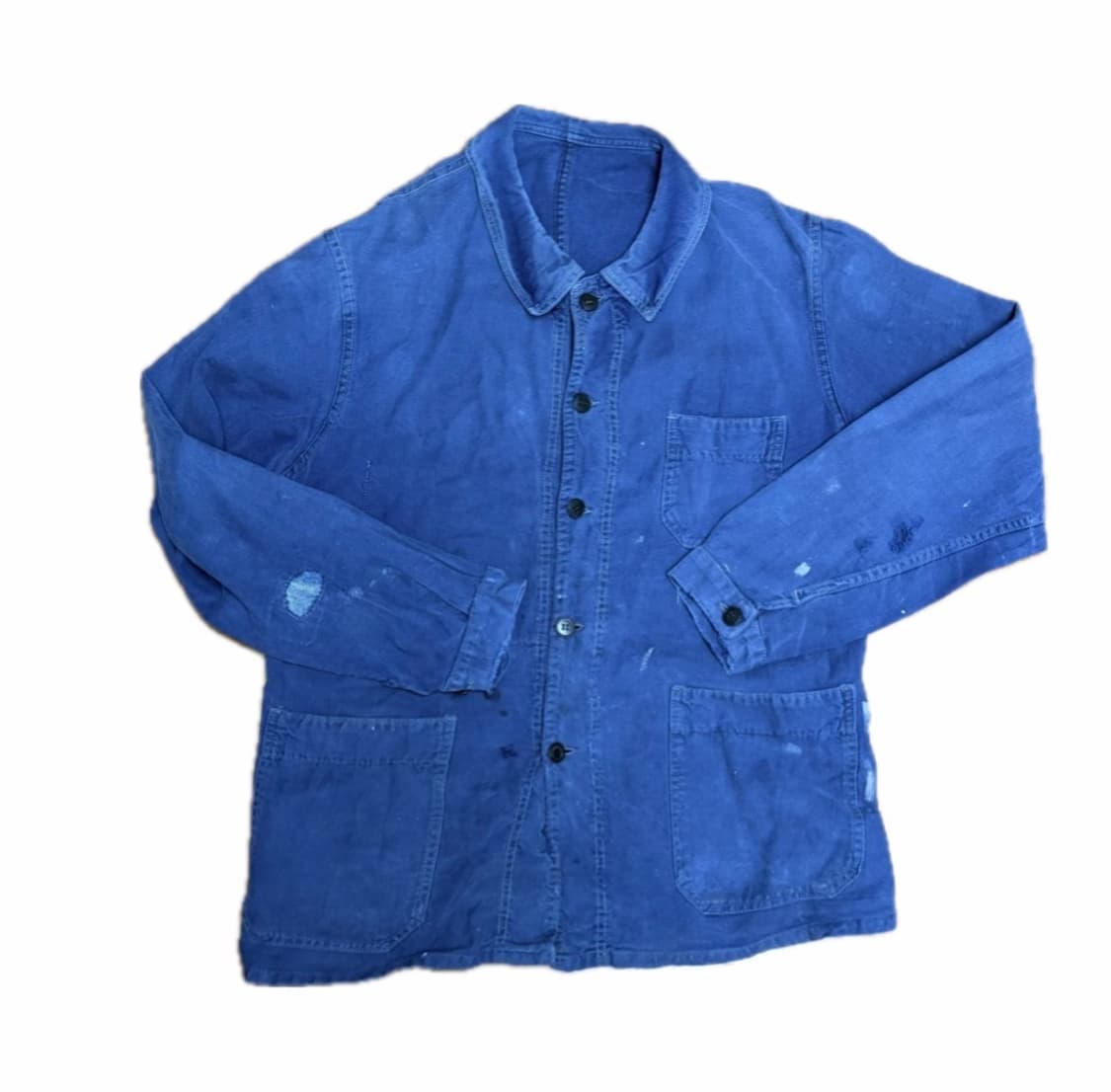 80‘s 리페어 빈티지 프렌치 워크 자켓 상품이미지6