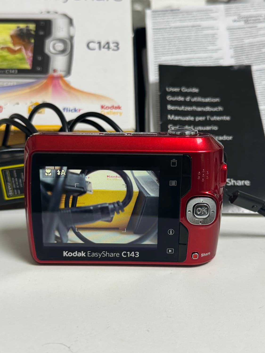 풀박스) 코닥 이지쉐어 c143 새상품급 kodak easyshare 상품이미지2