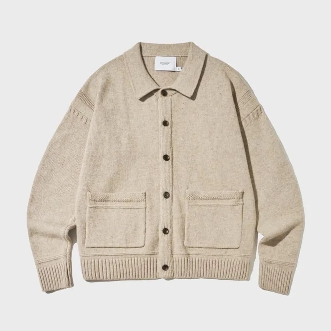 램스울 피셔맨 가디건 팜니당 상품이미지2