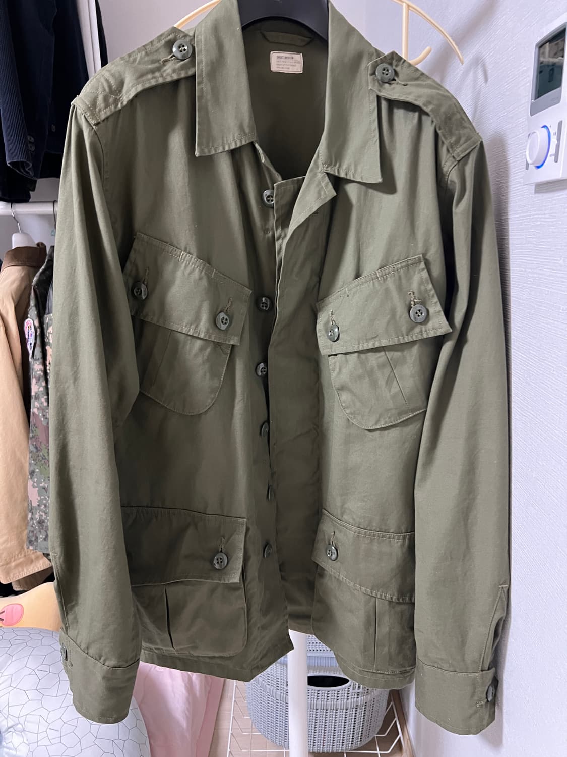 택포18) 버즈릭슨 트로피칼 컴뱃 정글 퍼티그 자켓 M 상품이미지1