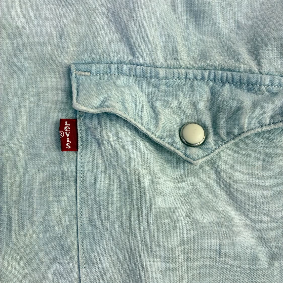 Levi's 리바이스 워시드 데님 웨스턴 셔츠-#원윜구매가능  Price 상품이미지2