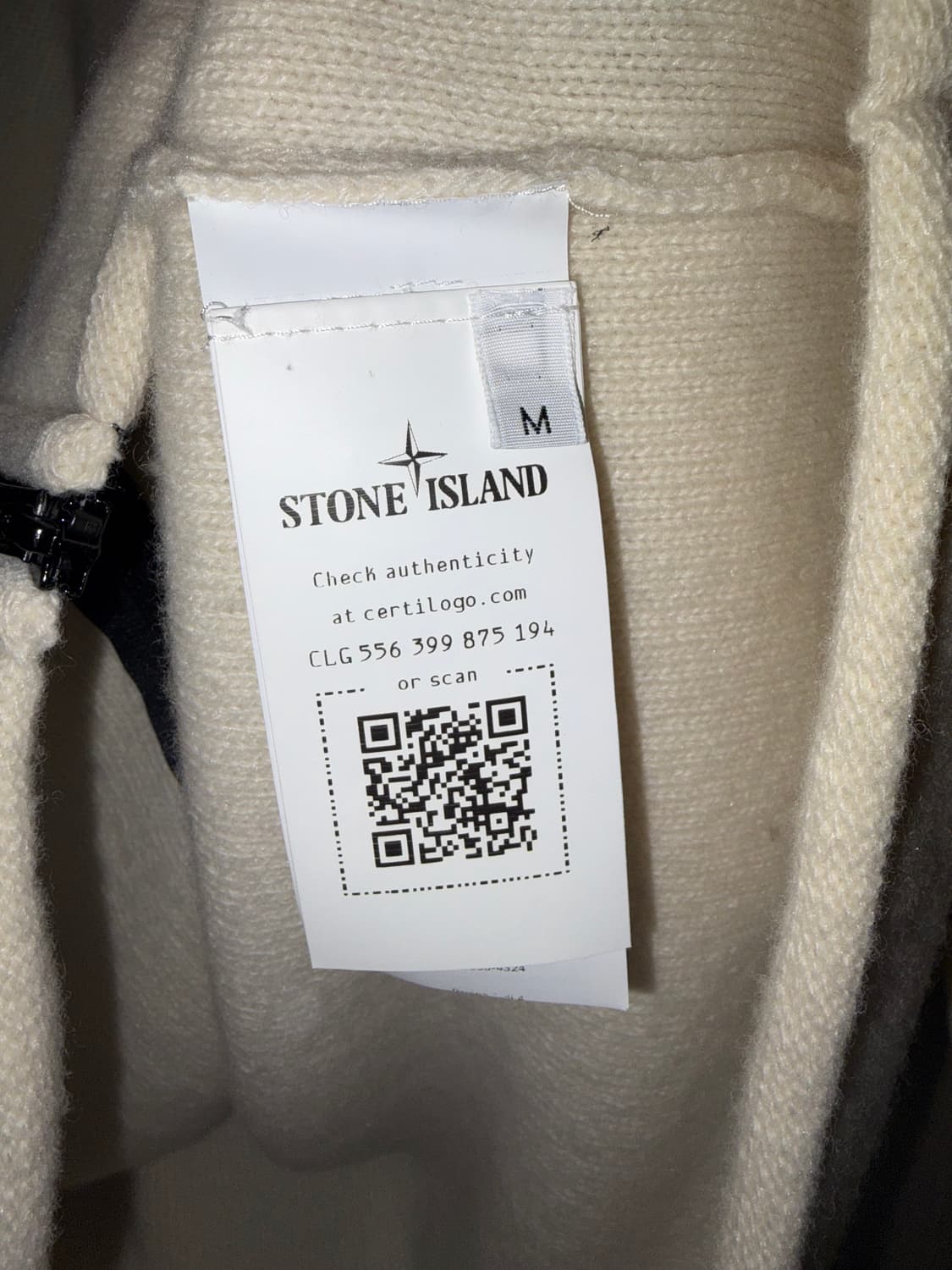 스톤아일랜드 니트 집업 상품이미지3