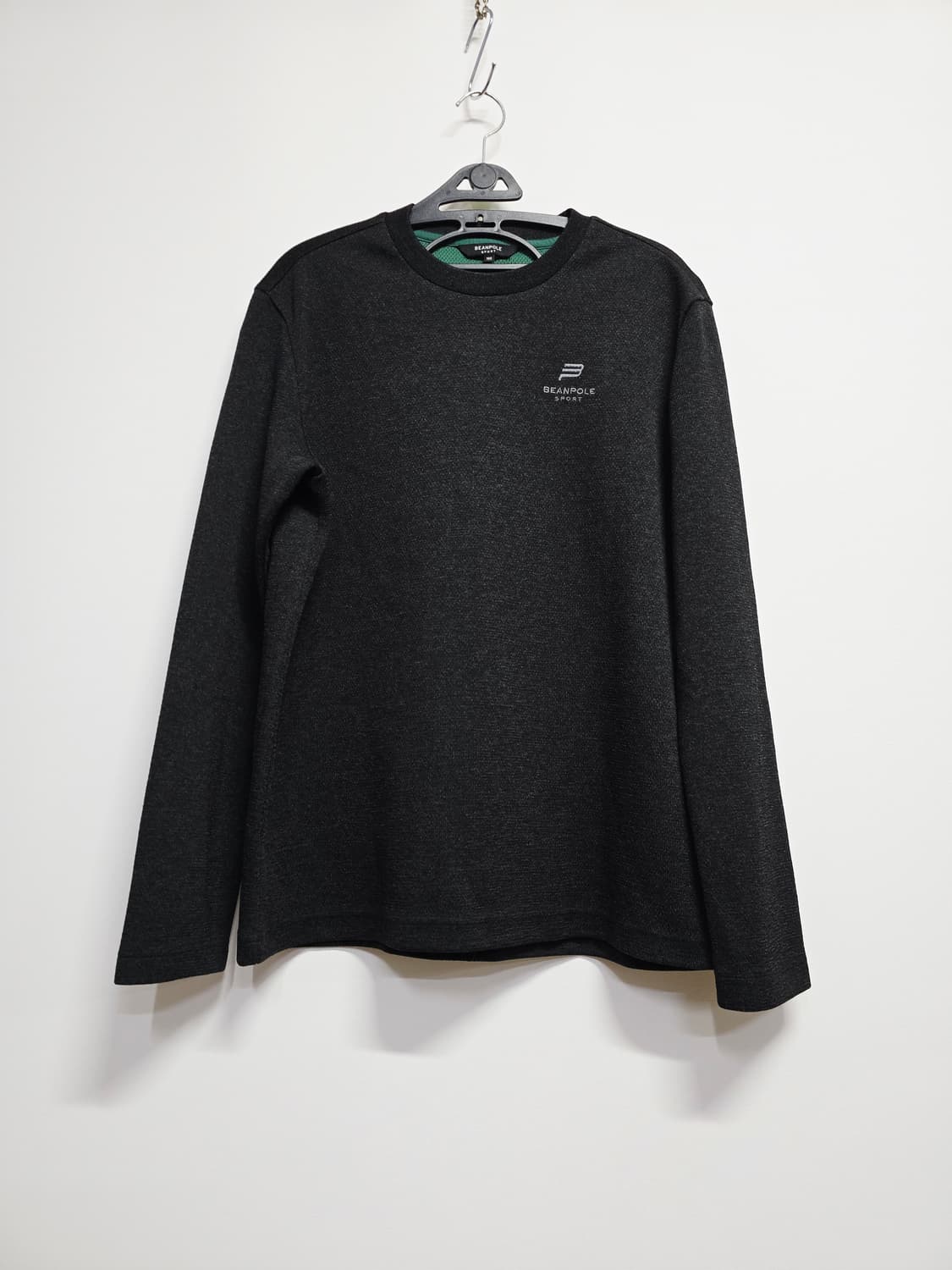 빈폴스포츠 블랙 freshole배색 긴팔 티셔츠 상품이미지1