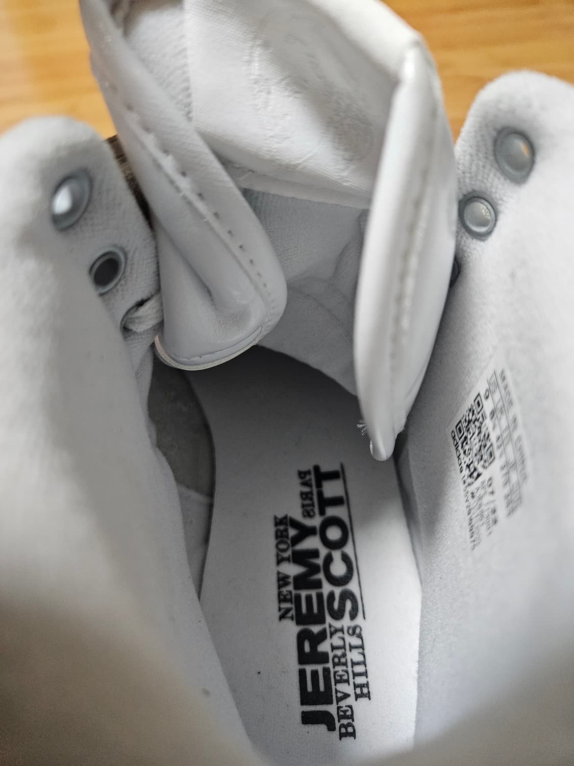 아디다스x제레미스캇 포럼 하이 윙스 4.0 '화이트 오팔' 상품이미지5