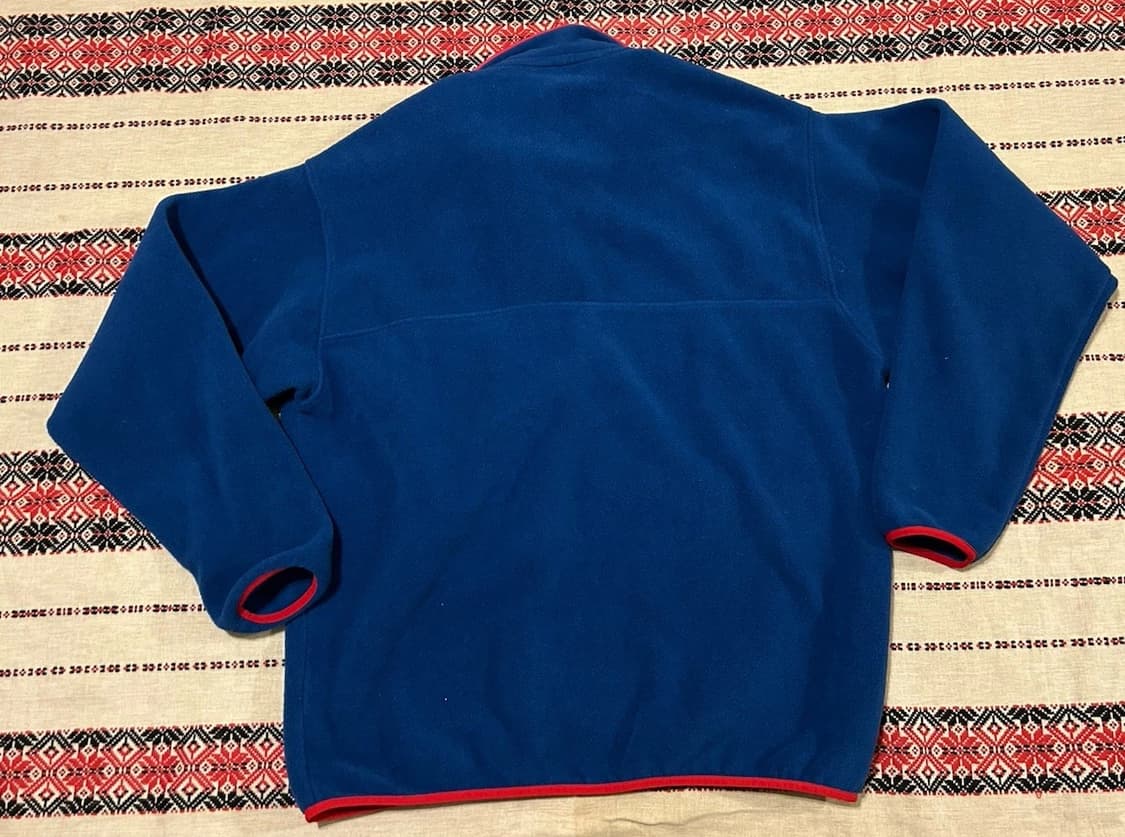 00s 파타고니아 신칠라 스냅-T 블루/레드 상품이미지3