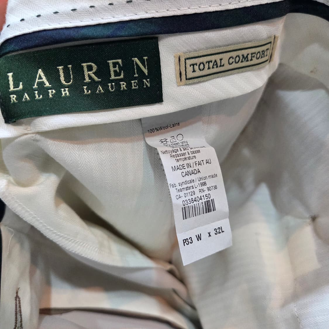 로렌 랄프로렌 남성 드레스 팬츠 상품이미지3