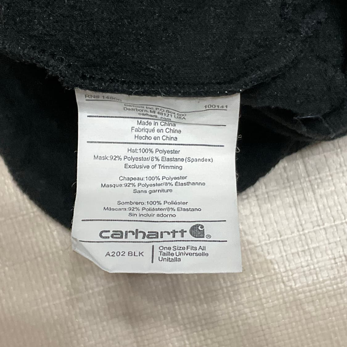 칼하트 플리스 비니 마스크 상품이미지5